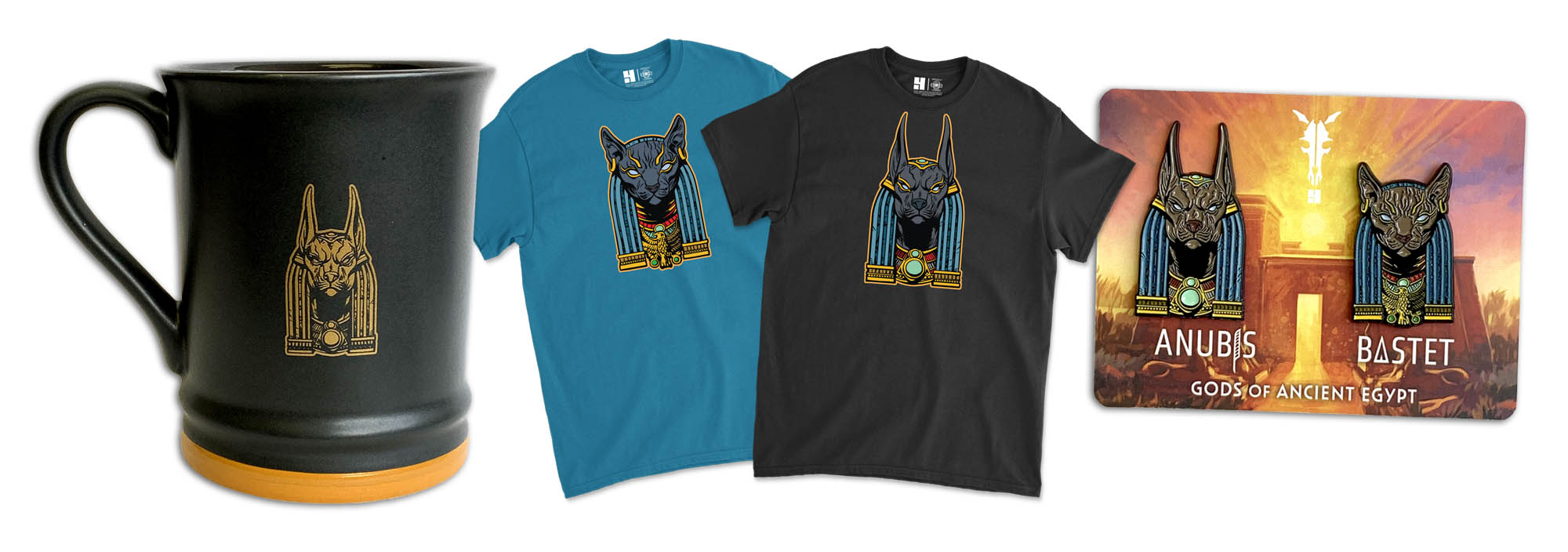 Figura Obscura Anubis and Bastet swag item