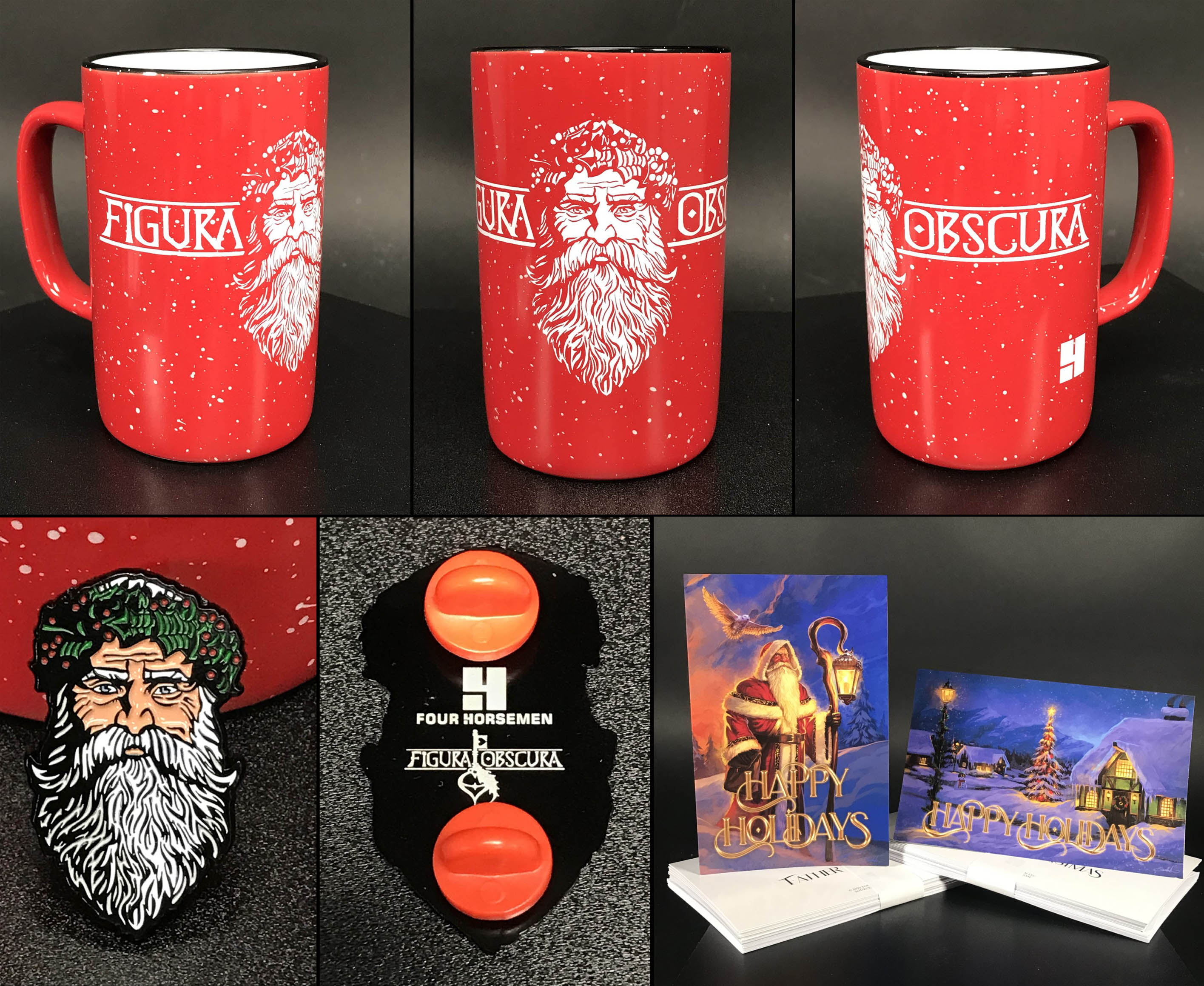 Figura Obscura Father Christmas items