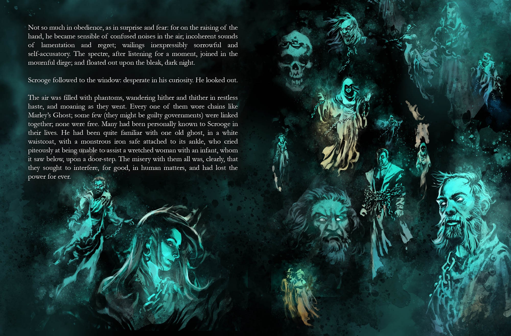 Figura Obscura The Ghost of Jacob Marley artwork