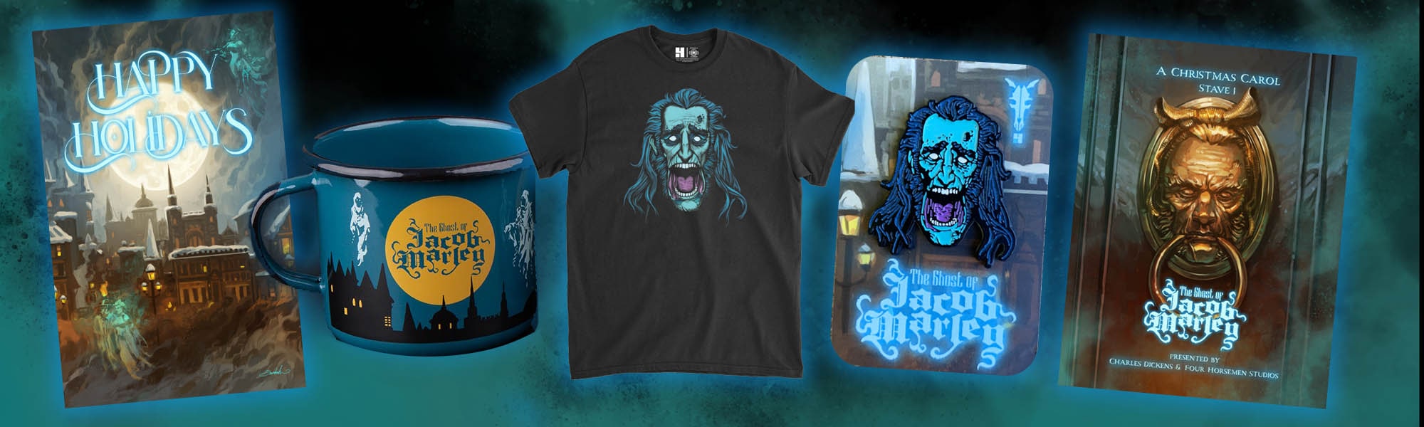 Figura Obscura The Ghost of Jacob Marley swag