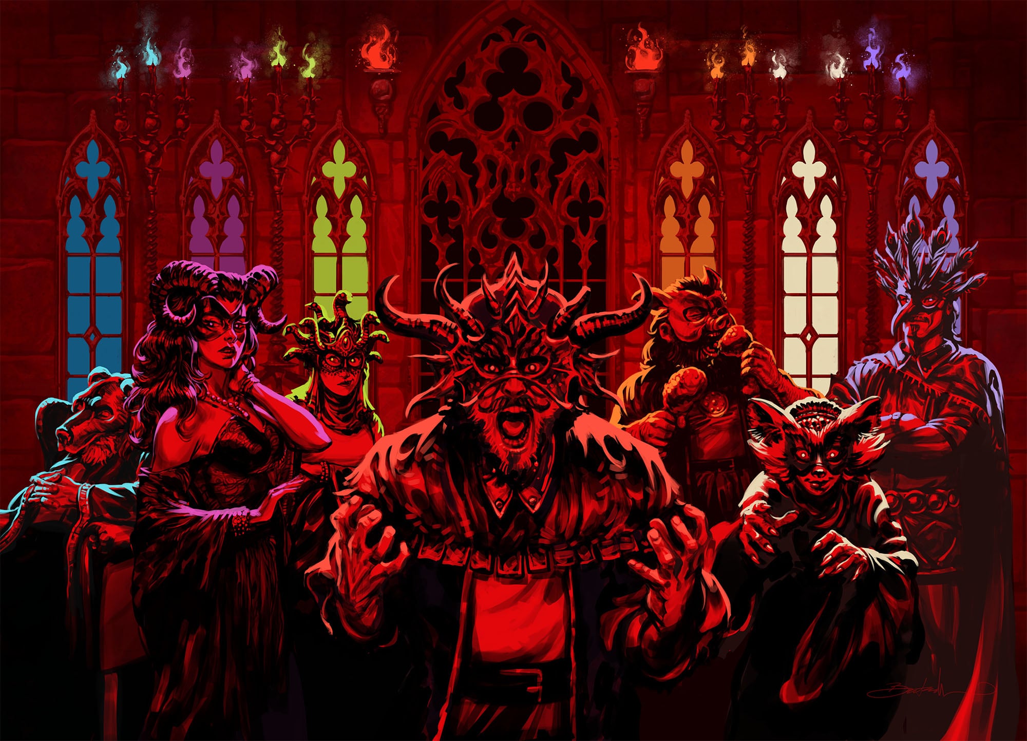 Figura Obscura - the Masque of the Red Death